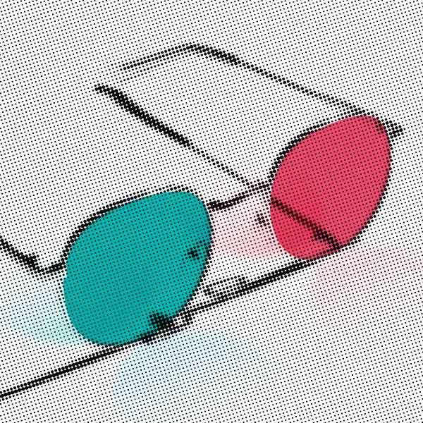 multicolored sunglasses